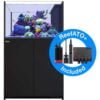 Red Sea reef aquarium with colorful corals and fish, featuring a ReefATO+ auto top-off system.