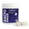 Fauna Marin Bacto Balls container with reef bacteria and enzymes, labeled Made in Germany.