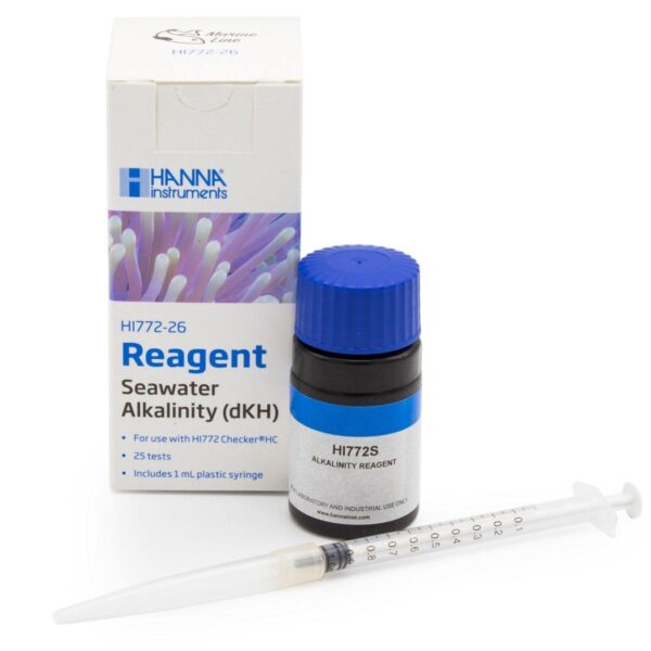 Hanna Marine Alkalinity Reagents HC - HI772-26 - EasternMarine Aquariums