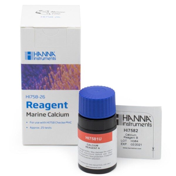 Hanna Marine Calcium Reagents HC - HI758-26 - EasternMarine Aquariums